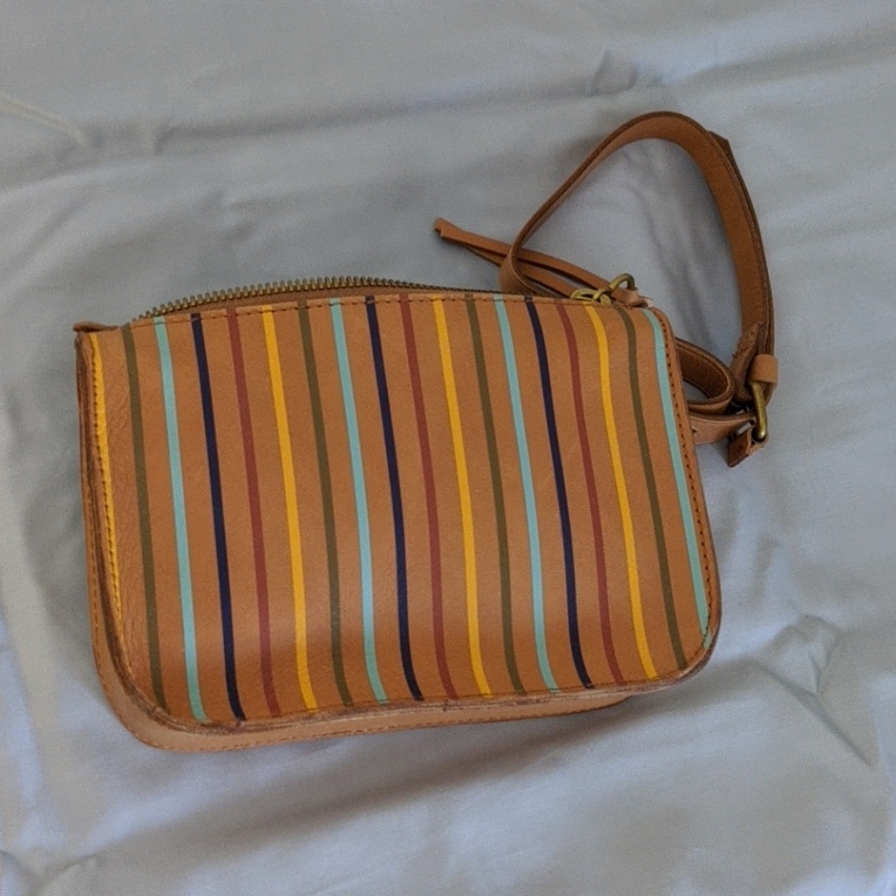 Madewell striped belt bag